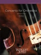 Concerto for Orchestra Orchestra sheet music cover